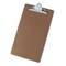 Universal 1.25 in. Clip Capacity 8.5 in. x 14 in. Hardboard Clipboard - Brown